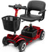 Vive Health 4 Wheel Mobility Scooter - Electric Powered with Seat for Seniors