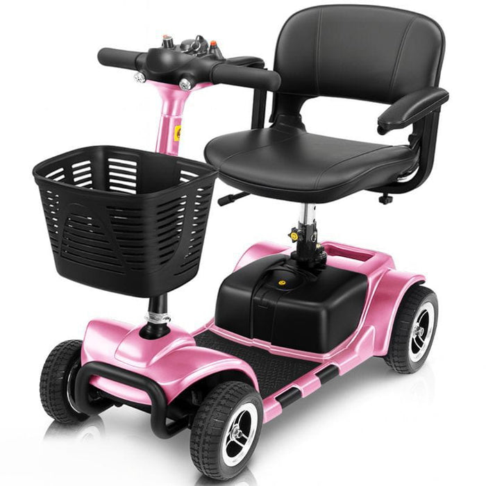 Vive Health 4 Wheel Mobility Scooter - Electric Powered with Seat for Seniors