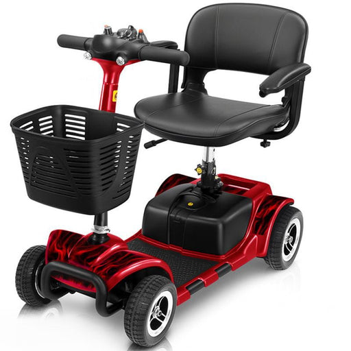 Vive Health 4 Wheel Mobility Scooter - Electric Powered with Seat for Seniors