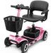 Vive Health 4 Wheel Mobility Scooter - Electric Powered with Seat for Seniors