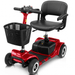 Vive Health 4 Wheel Mobility Scooter - Electric Powered with Seat for Seniors