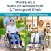 Vive Health Air Frame Wheelchair