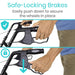 Vive Health Bariatric Rollator