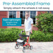 Vive Health Everglide Rollator