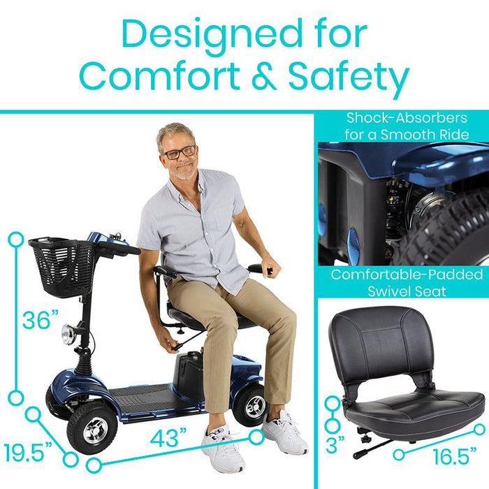 Vive Health Mobility Scooter Series A VH EXCLUSIVE COLORS (Limited)