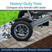 Vive Health Power Wheelchair - Foldable Long Range Transport Aid