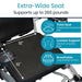 Vive Health Power Wheelchair - Foldable Long Range Transport Aid