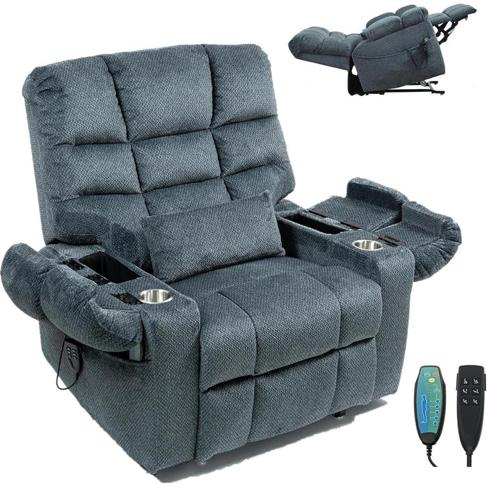 Zero Gravity Lift Recliner Chairs with Heat and Massage