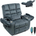 Zero Gravity Lift Recliner Chairs with Heat and Massage